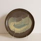 Assiette plate Nerikomi motif Lichen Drift