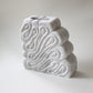 Double Cream Vase 04
