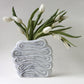 Double Cream Vase 01
