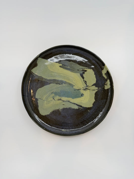 Lichen Drift Nerikomi Dinner Plate